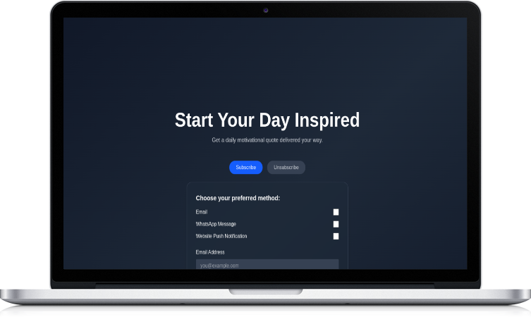 Daily quote-generator